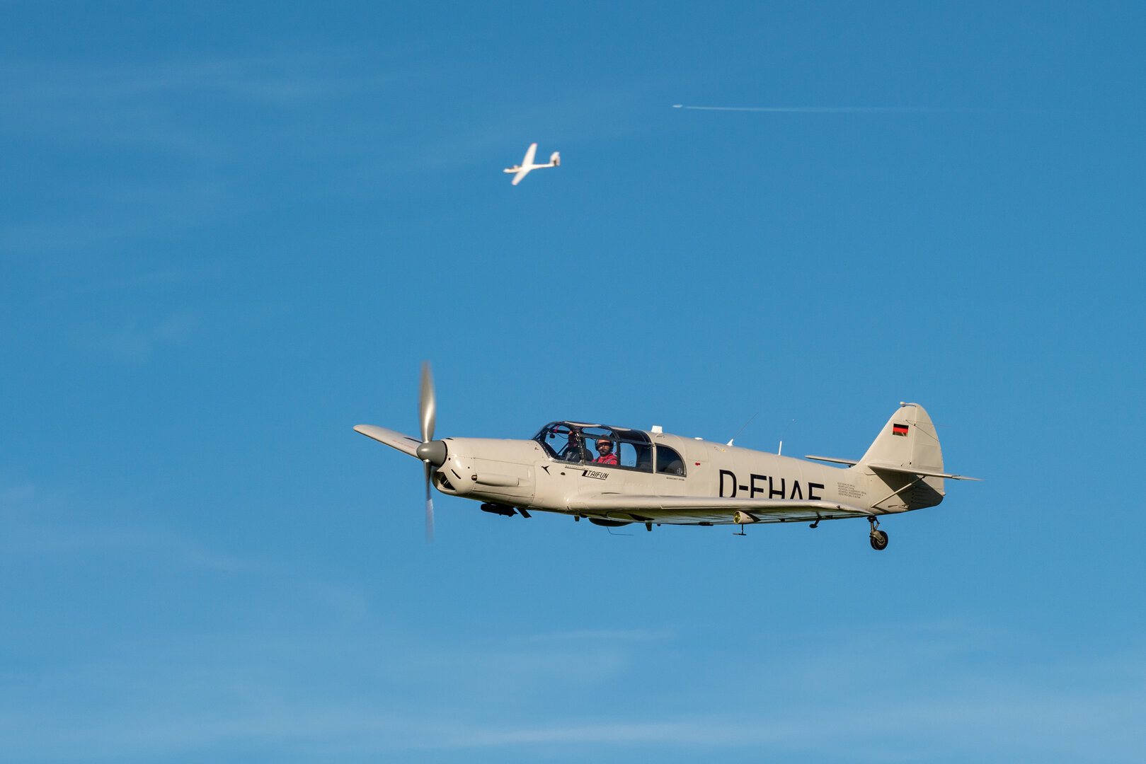Messerschmitt Bf 108 Taifun - Seitenansicht